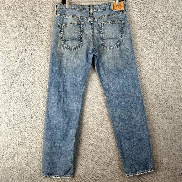 Bullhead Y2K Slim Straight Mens Size 29x30 Straight Blue Denim Jeans - Picture 2 of 9